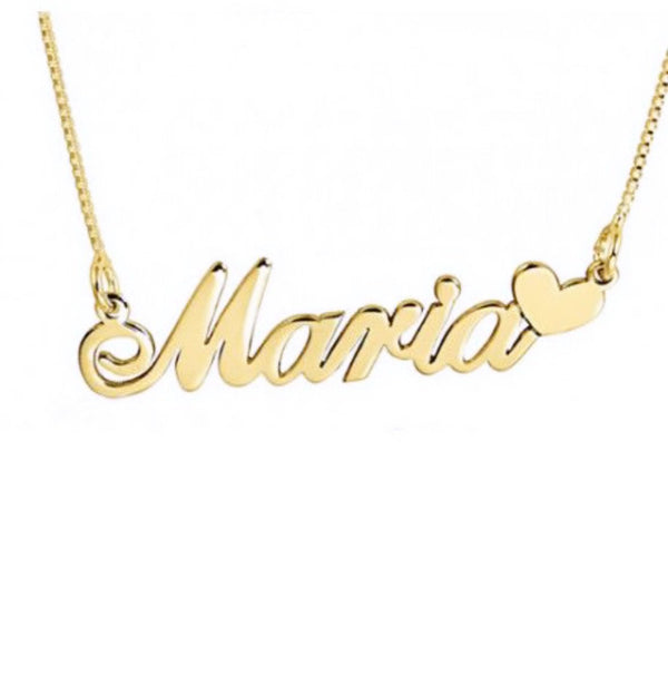 HEART NAME NECKLACE