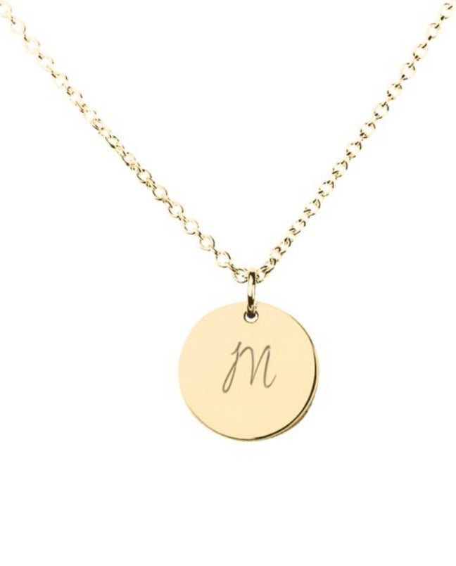 PERSONALIZED COIN NECKLACE