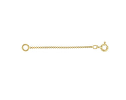 14kt Yellow Gold Chain Necklace Extender