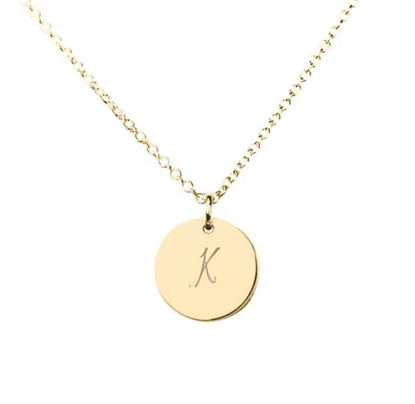 PERSONALIZED COIN NECKLACE